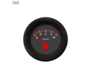 Aurora Instruments GAR240ZEXNACCE Volt Gauge - SAE Omega Black , Red Modern Needles, Black Trim Rings ~ Style Aurora Instruments GAR240ZEXNACCE Volt Gauge - SAE Omega Black , Red Modern Needles, Black Trim Rings ~ Style
