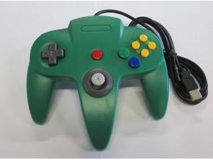 Nintendo N64 USB Controller - Green - by Mars Devices Nintendo N64 USB Controller - Green - by Mars Devices