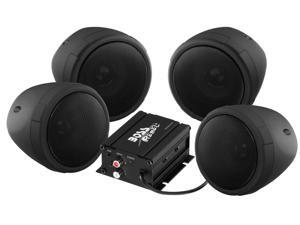 BOSS Audio MCBK450 Black 1000 watt Motorcycle/ATV Sound System BOSS Audio MCBK450 Black 1000 watt Motorcycle/ATV Sound System