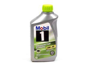 Mobil 1 Advanced Fuel Economy 0W20 Motor Oil 1 qt P/N 44968 Mobil 1 Advanced Fuel Economy 0W20 Motor Oil 1 qt P/N 44968