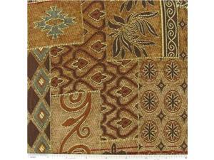 DEC- Sunset Patchwork Elegance Home Decor Fabric DEC- Sunset Patchwork Elegance Home Decor Fabric