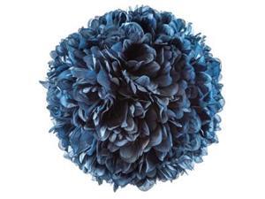 Navy Hanging Mum Ball Navy Hanging Mum Ball