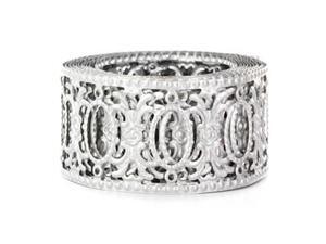 2" Zinc Plated Metal Ribbon with Open Ovals 2" Zinc Plated Metal Ribbon with Open Ovals