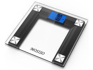 Mosiso® High Accuracy Digital Bathroom Scale with 4.3" Blue Backlight Display and "Smart Step-On" Technology Mosiso® High Accuracy Digital Bathroom Scale with 4.3" Blue Backlight Display and "Smart Step-On" Technology