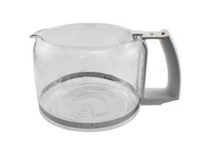 Krups F0347010F Pro Aroma 10 Cup Glass Carafe, White Handle - Lid Not Included Krups F0347010F Pro Aroma 10 Cup Glass Carafe, White Handle - Lid Not Included