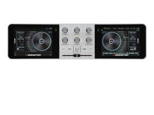 Monster GO DJ Portable Mixer Digital Turntable with LCD Touch Screen Monster GO DJ Portable Mixer Digital Turntable with LCD Touch Screen