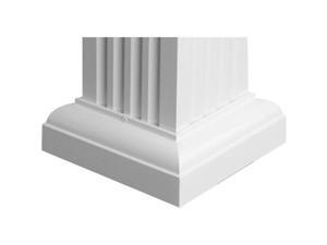 8" SQ CAP/BASE SET SQSTD08WHT 8" SQ CAP/BASE SET SQSTD08WHT