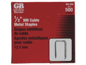500PK 1/2" METAL STAPLE MS-550 500PK 1/2" METAL STAPLE MS-550