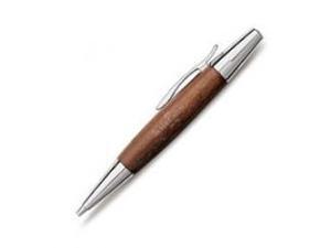 Faber-Castell Emotion Wood and Polished Chrome Brown Mechanical Pencil Faber-Castell Emotion Wood and Polished Chrome Brown Mechanical Pencil