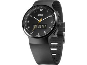 Braun BN0159BKBKG Men's Classic Analog-Digital Display Chronograph Quartz Watch, Black Rubber Band, Round 40mm Case Braun BN0159BKBKG Men's Classic Analog-Digital Display Chronograph Quartz Watch, Black Rubber Band, Round 40mm Case