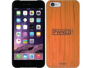 Coveroo Apple iPhone 6/6s Wood Thinshield Case with PWNED!, Laser Engraved Design Coveroo Apple iPhone 6/6s Wood Thinshield Case with PWNED!, Laser Engraved Design