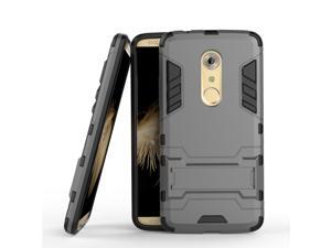 Olen Armor Series ZTE AXON 7 Case TPU and PC 2 in 1 Kickstand Protective Cover Finish Case for ZTE AXON 7 (Gray) Olen Armor Series ZTE AXON 7 Case TPU and PC 2 in 1 Kickstand Protective Cover Finish Case for ZTE AXON 7 (Gray)