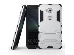 Olen Huawei Honor 5X Case TPU and PC 2 in 1 Kickstand Protective Cover Finish Case for Huawei Honor 5X case Silver Olen Huawei Honor 5X Case TPU and PC 2 in 1 Kickstand Protective Cover Finish Case for Huawei Honor 5X case Silver