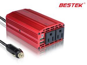Bestek MRI3011BU 300w Dual 110V AC Outlets and Dual USB 3.1A Power Inverter Bestek MRI3011BU 300w Dual 110V AC Outlets and Dual USB 3.1A Power Inverter