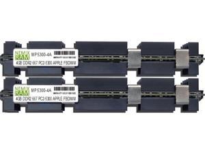 NEMIX RAM 8GB (2X4GB) DDR2 667MHz PC2-5300 FBDIMM MEMORY KIT for APPLE MAC PRO 2006-2007 1,1 2,1 NEMIX RAM 8GB (2X4GB) DDR2 667MHz PC2-5300 FBDIMM MEMORY KIT for APPLE MAC PRO 2006-2007 1,1 2,1