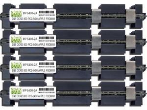 NEMIX RAM 8GB (4X2GB) DDR2 800MHz PC2-6400 FBDIMM MEMORY KIT for APPLE MAC PRO 2008 3,1 NEMIX RAM 8GB (4X2GB) DDR2 800MHz PC2-6400 FBDIMM MEMORY KIT for APPLE MAC PRO 2008 3,1