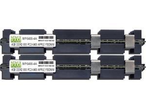 NEMIX RAM 8GB (2X4GB) DDR2 800MHz PC2-6400 FBDIMM MEMORY KIT for APPLE MAC PRO 2008 3,1 NEMIX RAM 8GB (2X4GB) DDR2 800MHz PC2-6400 FBDIMM MEMORY KIT for APPLE MAC PRO 2008 3,1