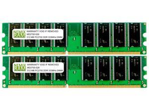 NEMIX RAM 1GB (2 X 512MB) DDR 333MHz PC2700 184-pin DIMM Desktop PC Memory NEMIX RAM 1GB (2 X 512MB) DDR 333MHz PC2700 184-pin DIMM Desktop PC Memory