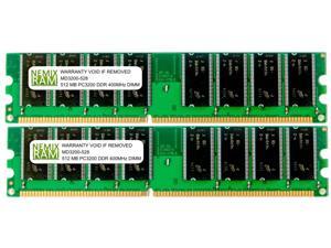 NEMIX RAM 1GB (2 X 512MB) DDR 400MHz PC3200 184-pin DIMM Desktop PC Memory NEMIX RAM 1GB (2 X 512MB) DDR 400MHz PC3200 184-pin DIMM Desktop PC Memory