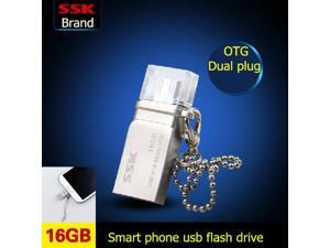 SSK SFD236 16GB OTG USB Flash Drives Smart Phone Tablet PC External Storage Micro 16G Pen Drive Memory Usb Stick -inUSB Flash Drives SSK SFD236 16GB OTG USB Flash Drives Smart Phone Tablet PC External Storage Micro 16G Pen Drive Memory Usb Stick -inUSB Flash Drives