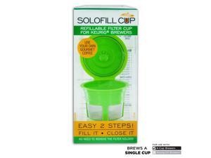 Solo-fill Reusable & Refillable Single Serve Cup for Keurig Brewers Solo-fill Reusable & Refillable Single Serve Cup for Keurig Brewers