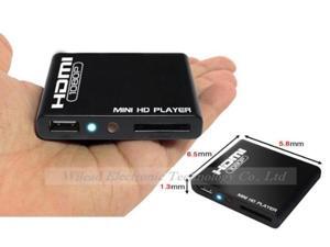 HD 1080P Mini HD Media Player Muti-function Mini HDMI USB HD Media Player With Remote Control HD 1080P Mini HD Media Player Muti-function Mini HDMI USB HD Media Player With Remote Control