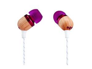 House of Marley Smile Jamaica In-Ear EM-JE041-PU Headphones (Purple) House of Marley Smile Jamaica In-Ear EM-JE041-PU Headphones (Purple)