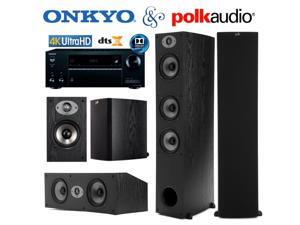 Onkyo TX-NR555 Bundle with Polk (2) TSx 440T, (2) TSx 110B, and (1) TSx 250C Onkyo TX-NR555 Bundle with Polk (2) TSx 440T, (2) TSx 110B, and (1) TSx 250C