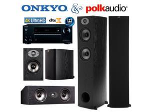 Onkyo TX-NR555 Bundle with Polk (2) TSx 330T, (2) TSx 110B, and (1) TSx 150C Onkyo TX-NR555 Bundle with Polk (2) TSx 330T, (2) TSx 110B, and (1) TSx 150C
