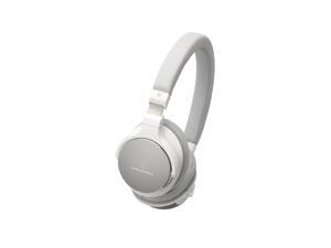 Audio-Technica ATH-SR5BTWH Wireless On-Ear High-Res Audio Headphones in White Audio-Technica ATH-SR5BTWH Wireless On-Ear High-Res Audio Headphones in White