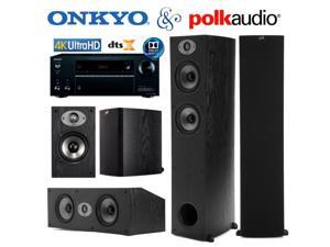 Onkyo TX-NR555 Bundle with Polk (2) TSx 330T, (2) TSx 110B, and (1) TSx 250C Onkyo TX-NR555 Bundle with Polk (2) TSx 330T, (2) TSx 110B, and (1) TSx 250C