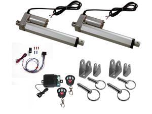 2 Heavy Duty Linear Actuator 12v, 6" Stroke: Includes Remote Switch & Brackets 2 Heavy Duty Linear Actuator 12v, 6" Stroke: Includes Remote Switch & Brackets