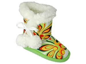 DAWGS LOUDMOUTH Kid's Side Tie Australian Style Boot SHAGADELIC WHITE 10-11 M US DAWGS LOUDMOUTH Kid's Side Tie Australian Style Boot SHAGADELIC WHITE 10-11 M US