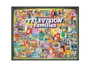White Mountain Puzzles TV Families Collage - 1000 Piece Jigsaw Puzzle White Mountain Puzzles TV Families Collage - 1000 Piece Jigsaw Puzzle