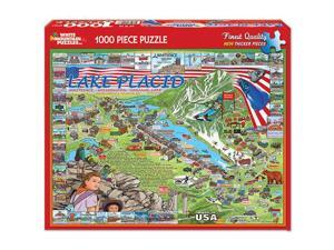 Lake Placid New York 1000 Piece Puzzle by White Mountain Puzzles Lake Placid New York 1000 Piece Puzzle by White Mountain Puzzles