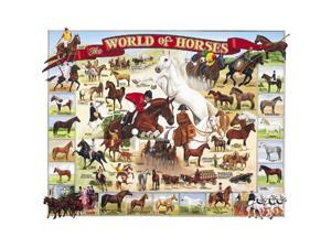 World of Horses 1000 Piece Puzzle by White Mountain Puzzles World of Horses 1000 Piece Puzzle by White Mountain Puzzles