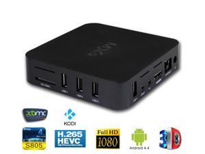 MiiU (TM) MXQ Amlogic S805 Quad Core Kodi Xbmc Tv Box Android 4.4 Kitkat H.265 Wifi LAN Miracast Airplay Hdmi 1G RAM 8G ROM MiiU (TM) MXQ Amlogic S805 Quad Core Kodi Xbmc Tv Box Android 4.4 Kitkat H.265 Wifi LAN Miracast Airplay Hdmi 1G RAM 8G ROM