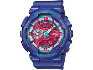 Casio GMAS110HC-2ACR Women's G-Shock S Series Resin Case Resin Strap Purple Band Multicolor Watch Casio GMAS110HC-2ACR Women's G-Shock S Series Resin Case Resin Strap Purple Band Multicolor Watch