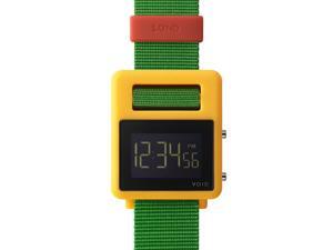 Void SOND-YGR Unisex Sond Digital Green Nylon Band Black Dial Watch Void SOND-YGR Unisex Sond Digital Green Nylon Band Black Dial Watch