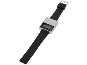 Void V01EL-BR/BL Unisex Stainless Black Leather Band Black Dial Watch Void V01EL-BR/BL Unisex Stainless Black Leather Band Black Dial Watch