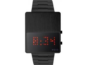 Void V01LED-BL/MB Stainless LED Black Bracelet Band Black Dial Watch Void V01LED-BL/MB Stainless LED Black Bracelet Band Black Dial Watch