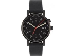 Void V03A-BL/BL/BL Unisex Stainless Steel Black Leather Band Black Dial Watch Void V03A-BL/BL/BL Unisex Stainless Steel Black Leather Band Black Dial Watch