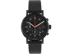Void V03C-BL/BL/BL Unisex Stainless Steel Black Leather Band Black Dial Watch Void V03C-BL/BL/BL Unisex Stainless Steel Black Leather Band Black Dial Watch
