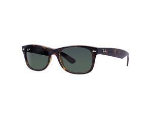 Ray-Ban RB2132-902/52 Unisex Tortoise Frame Green Lens Wayfarer Sunglasses Ray-Ban RB2132-902/52 Unisex Tortoise Frame Green Lens Wayfarer Sunglasses