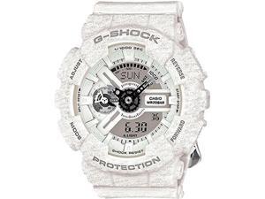 Casio GMAS110HT-7ACR G-Shock Men's White Resin Band Grey Dial Watch Casio GMAS110HT-7ACR G-Shock Men's White Resin Band Grey Dial Watch