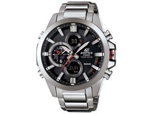 Casio EQB510D-1ACR Men's Edifice Bluetooth Stainless Silver Bracelet Band Black Dial Watch Casio EQB510D-1ACR Men's Edifice Bluetooth Stainless Silver Bracelet Band Black Dial Watch