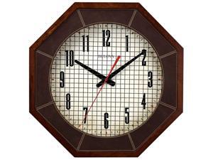 Bulova C4376 Gymnasium Large Solid Hardwood Case White Dial Brown Wall Clock Bulova C4376 Gymnasium Large Solid Hardwood Case White Dial Brown Wall Clock