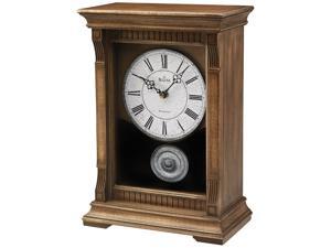 Bulova B7663 Warrick III Mantel Wood Clock Bulova B7663 Warrick III Mantel Wood Clock