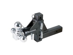 Solid 13" Vertical Adjustable Swivel Trailer Tri-Ball Mount 2" receiver - 27002 Solid 13" Vertical Adjustable Swivel Trailer Tri-Ball Mount 2" receiver - 27002