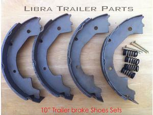 (2) 10" electric trailer brake shoes replacement kits - 21028/20142 (2) 10" electric trailer brake shoes replacement kits - 21028/20142